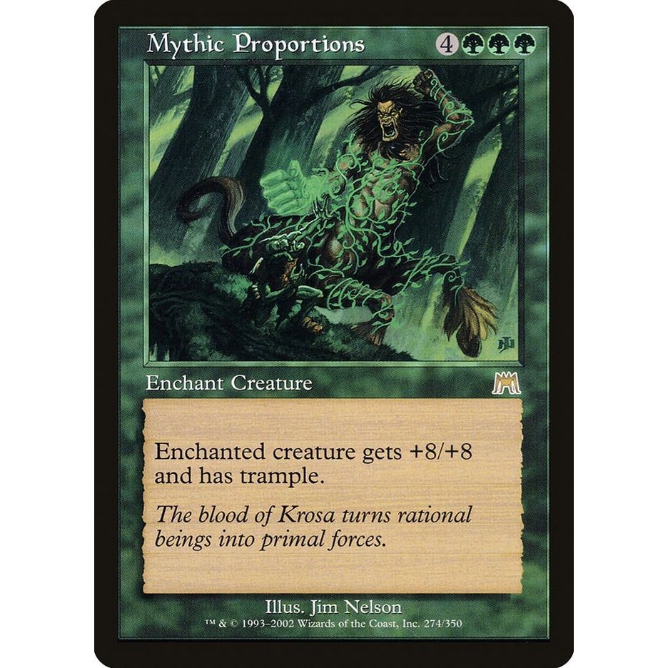 Image for Mythic Proportions (274) (ONS) - Magic: The Gathering