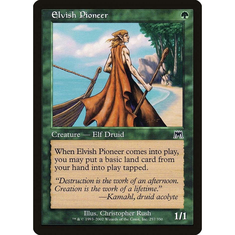 Image for Elvish Pioneer (257) (ONS) - Magic: The Gathering