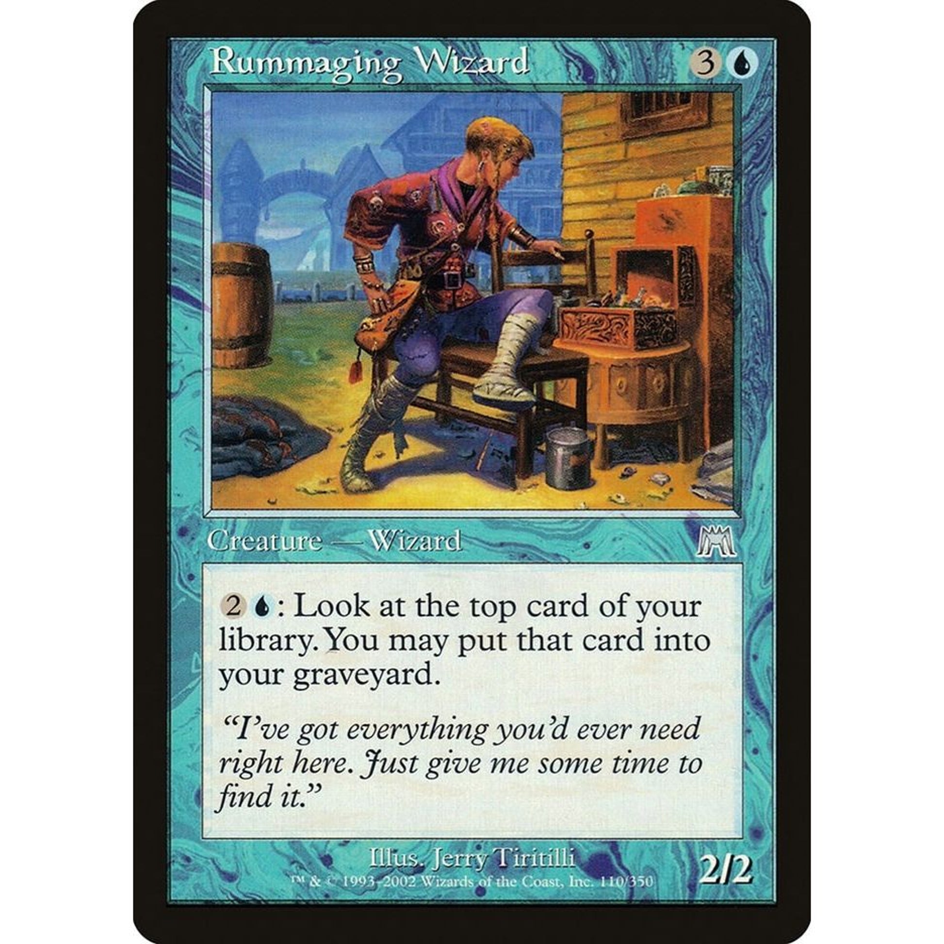 Image for Rummaging Wizard (110) (ONS) - Magic: The Gathering