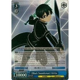 Image for "Black Swordsman" Kirito (RRR) (SAO/S20-E077R RRR) (SAO/S20) - Weiss Schwarz