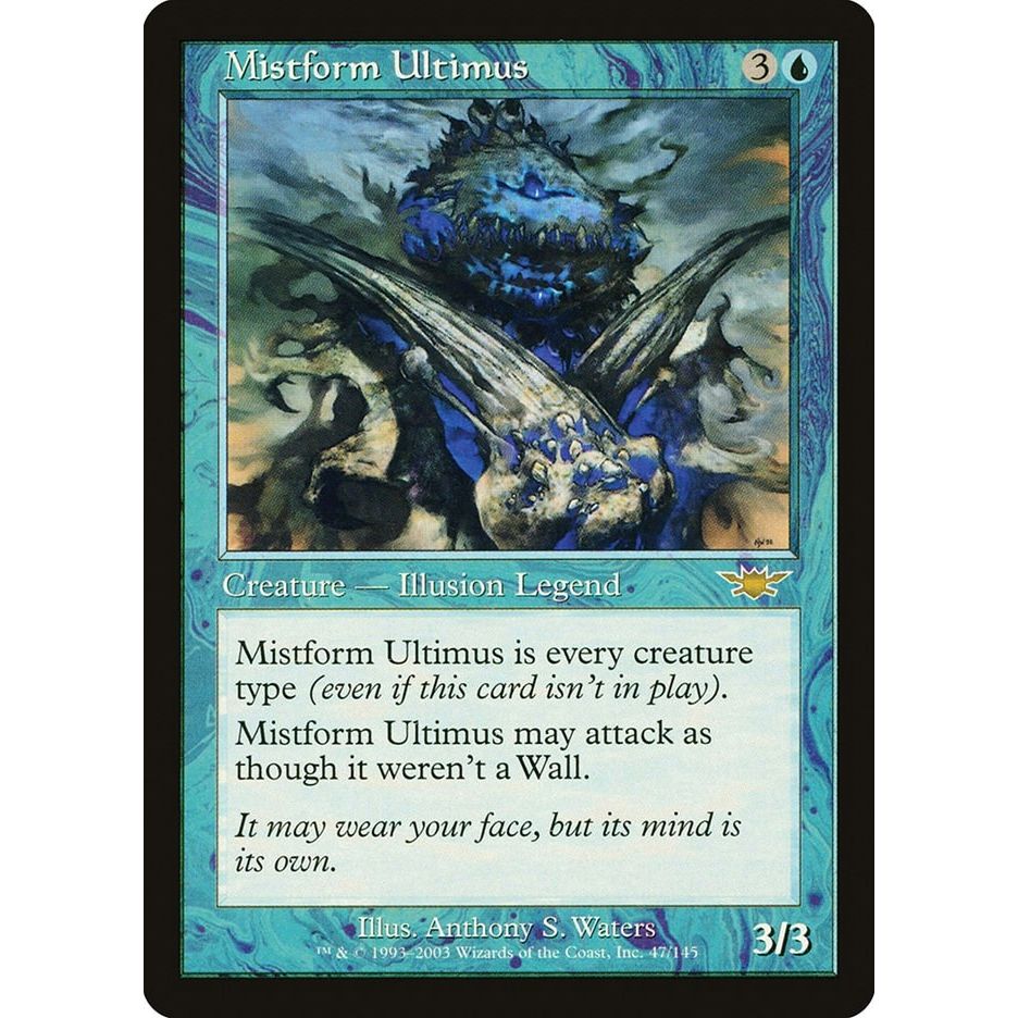 Image for Mistform Ultimus (47) (LGN) - Magic: The Gathering