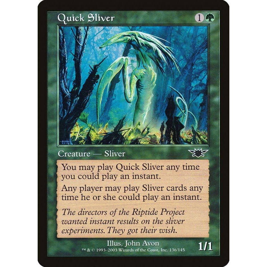 Image for Quick Sliver (136) (LGN) - Magic: The Gathering