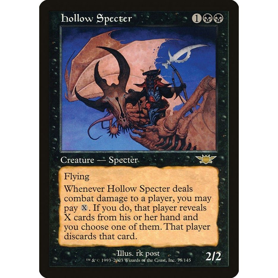 Image for Hollow Specter (75) (LGN) - Magic: The Gathering