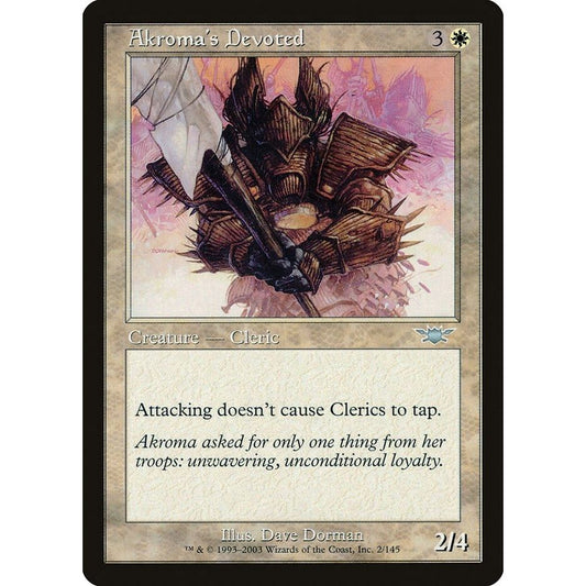 Image for Akroma's Devoted (2) (LGN) - Magic: The Gathering