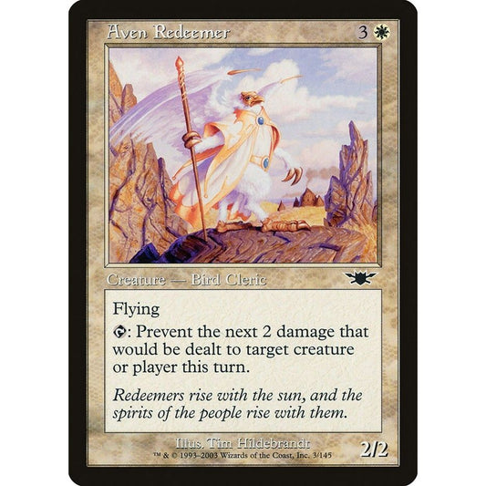 Image for Aven Redeemer (3) (LGN) - Magic: The Gathering