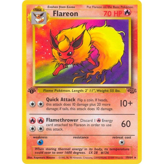 Image for Flareon (19) (19/64) (JU) - Pokemon
