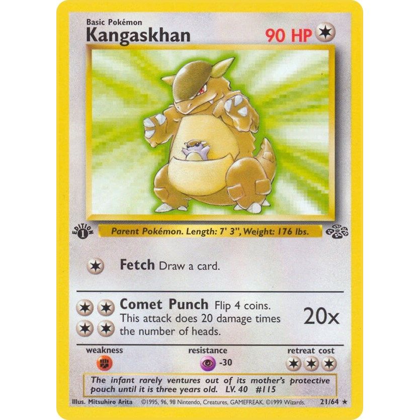 Image for Kangaskhan (21) (21/64) (JU) - Pokemon