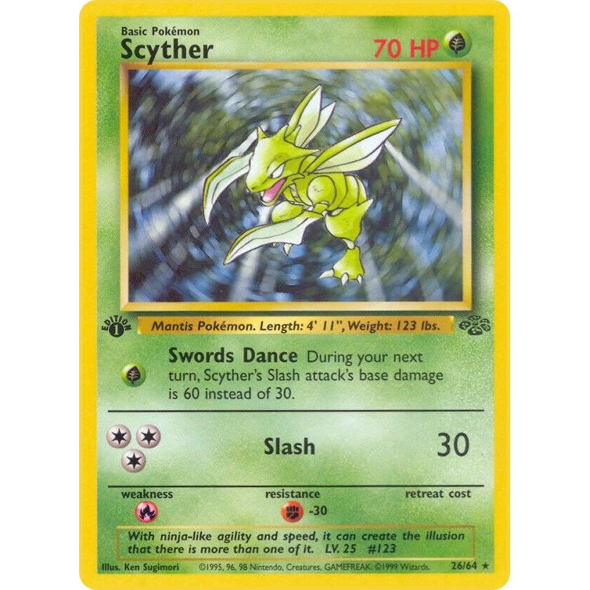 Image for Scyther (26) (26/64) (JU) - Pokemon