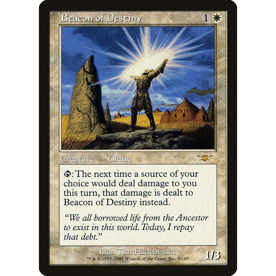 Image for Beacon of Destiny (5) (LGN) - Magic: The Gathering