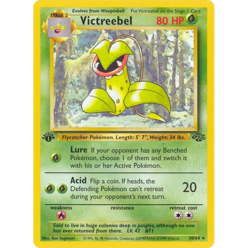 Image for Victreebel (30) (30/64) (JU) - Pokemon