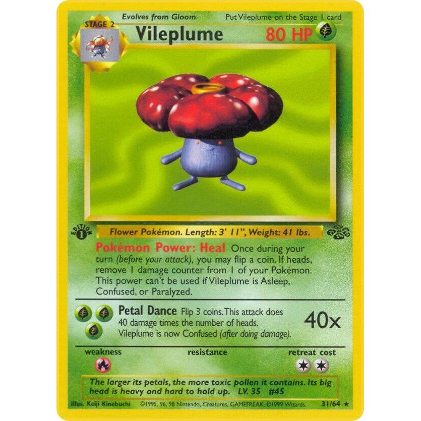 Image for Vileplume (31) (31/64) (JU) - Pokemon