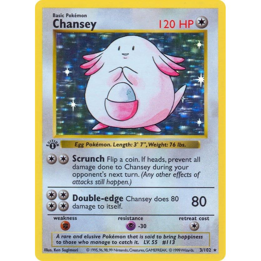 Image for Chansey (003/102) (BSS) - Pokemon