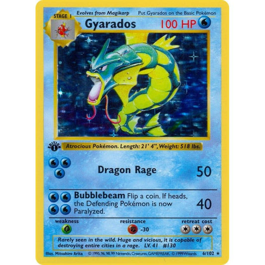 Image for Gyarados (006/102) (BSS) - Pokemon