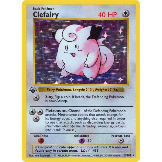 Image for Clefairy (005/102) (BSS) - Pokemon