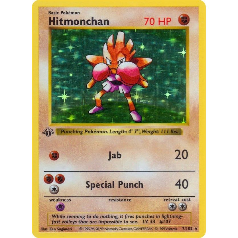 Image for Hitmonchan (007/102) (BSS) - Pokemon