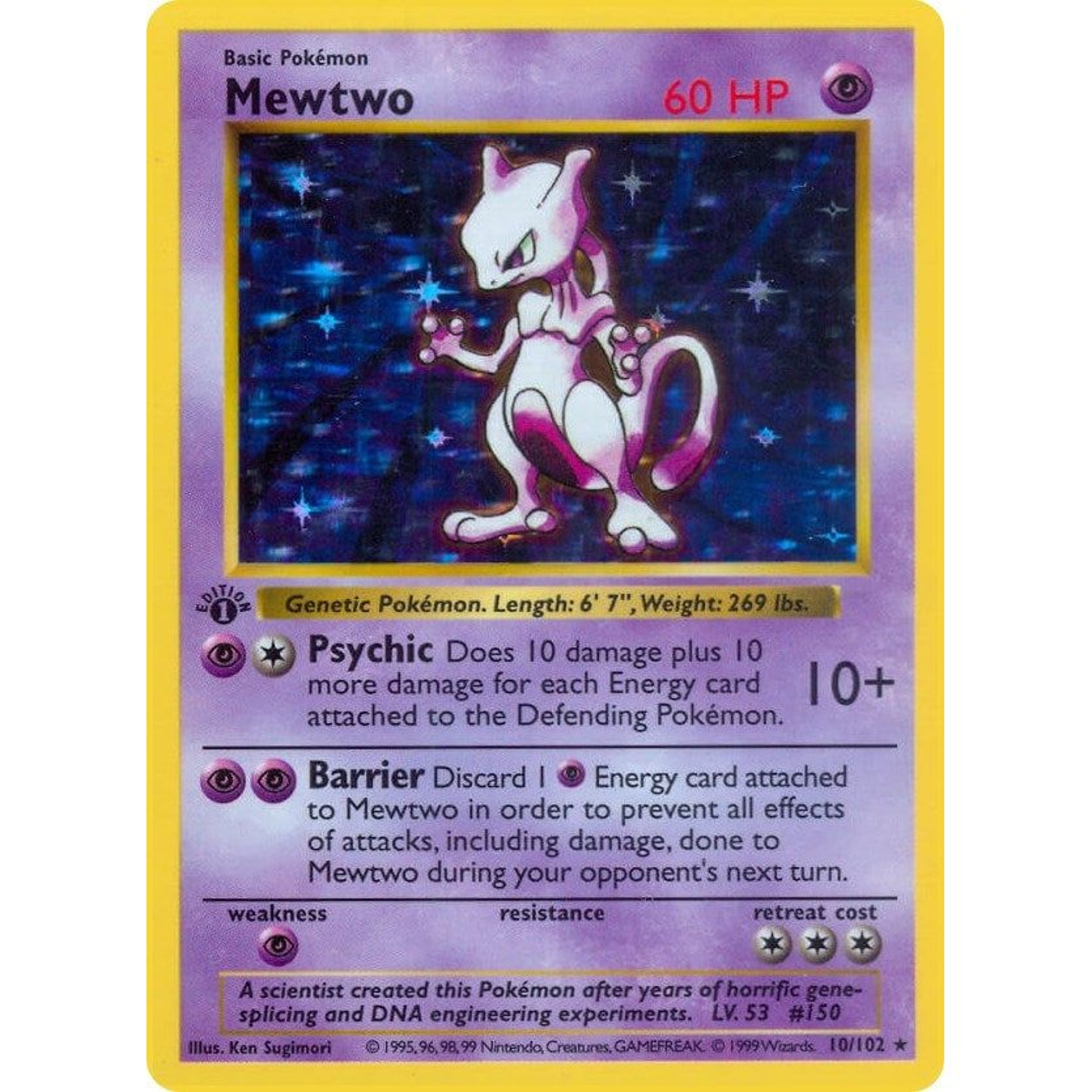 Image for Mewtwo (010/102) (BSS) - Pokemon