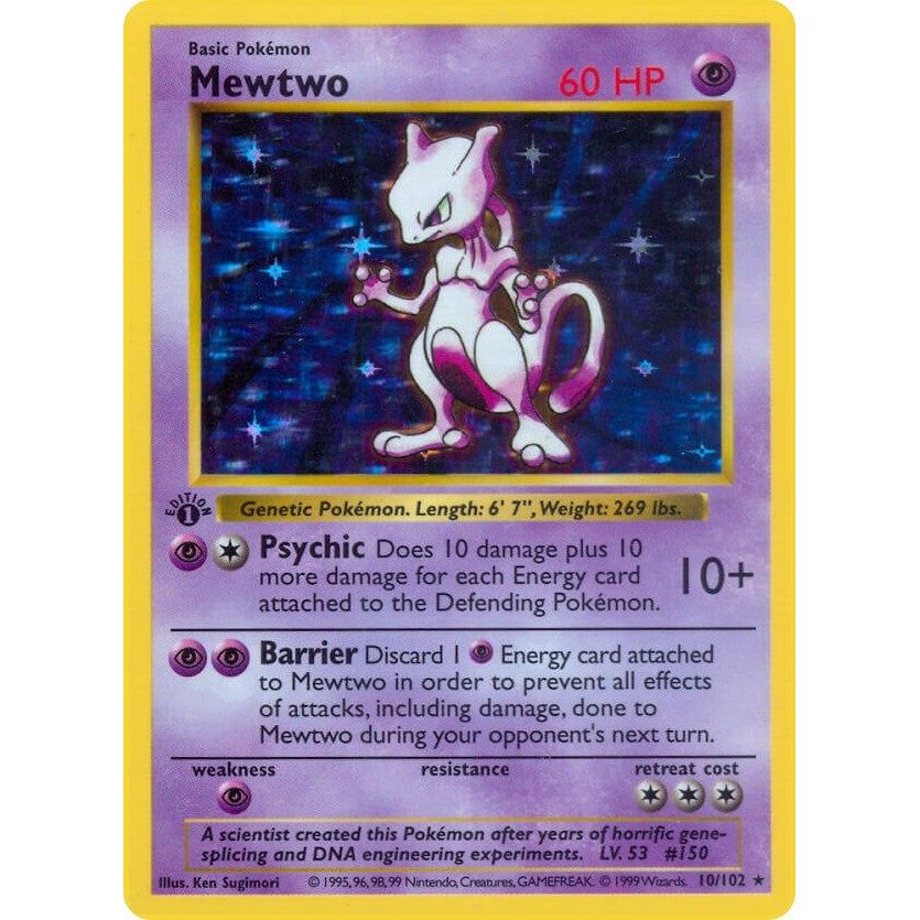 Image for Mewtwo (010/102) (BSS) - Pokemon