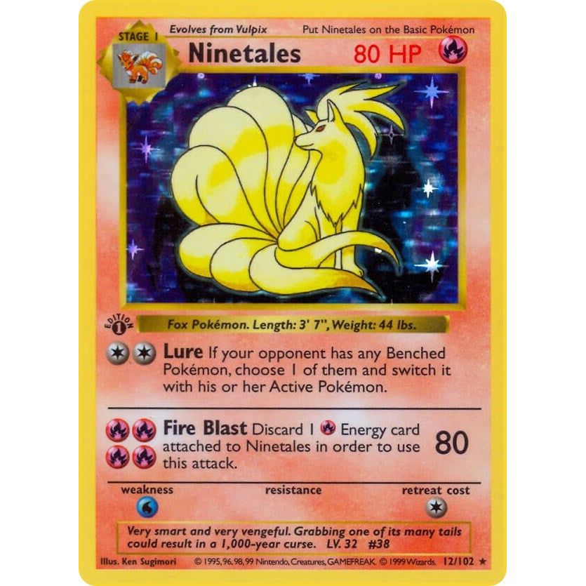 Image for Ninetales (012/102) (BSS) - Pokemon