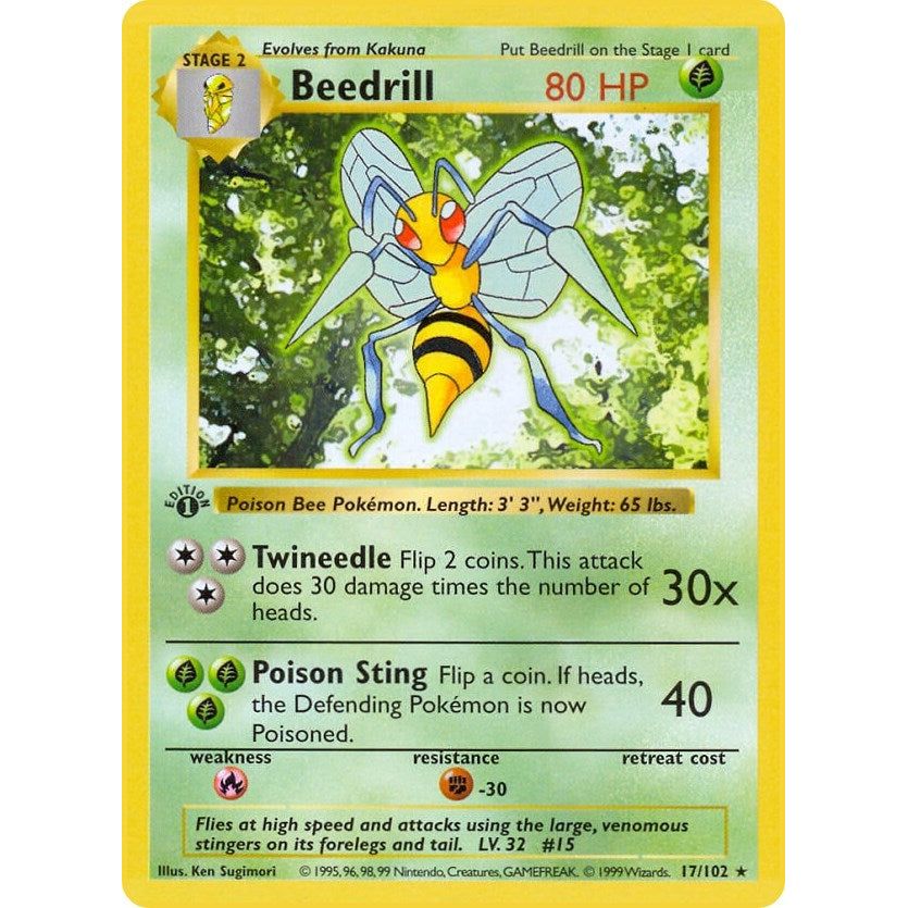 Image for Beedrill (017/102) (BSS) - Pokemon
