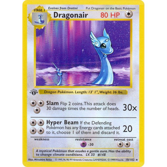 Image for Dragonair (018/102) (BSS) - Pokemon