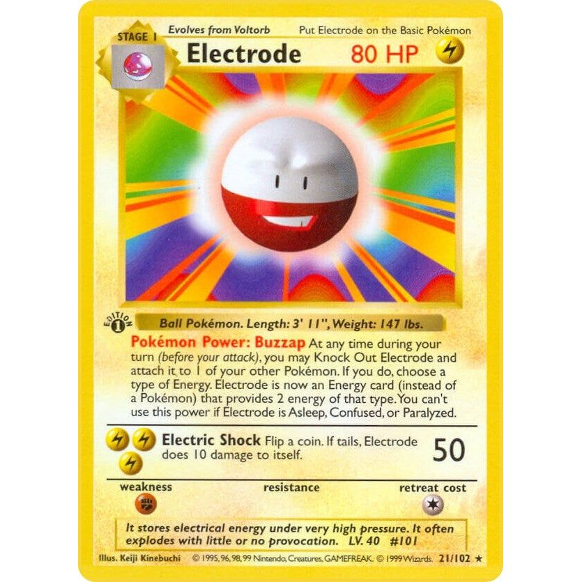 Image for Electrode (021/102) (BSS) - Pokemon