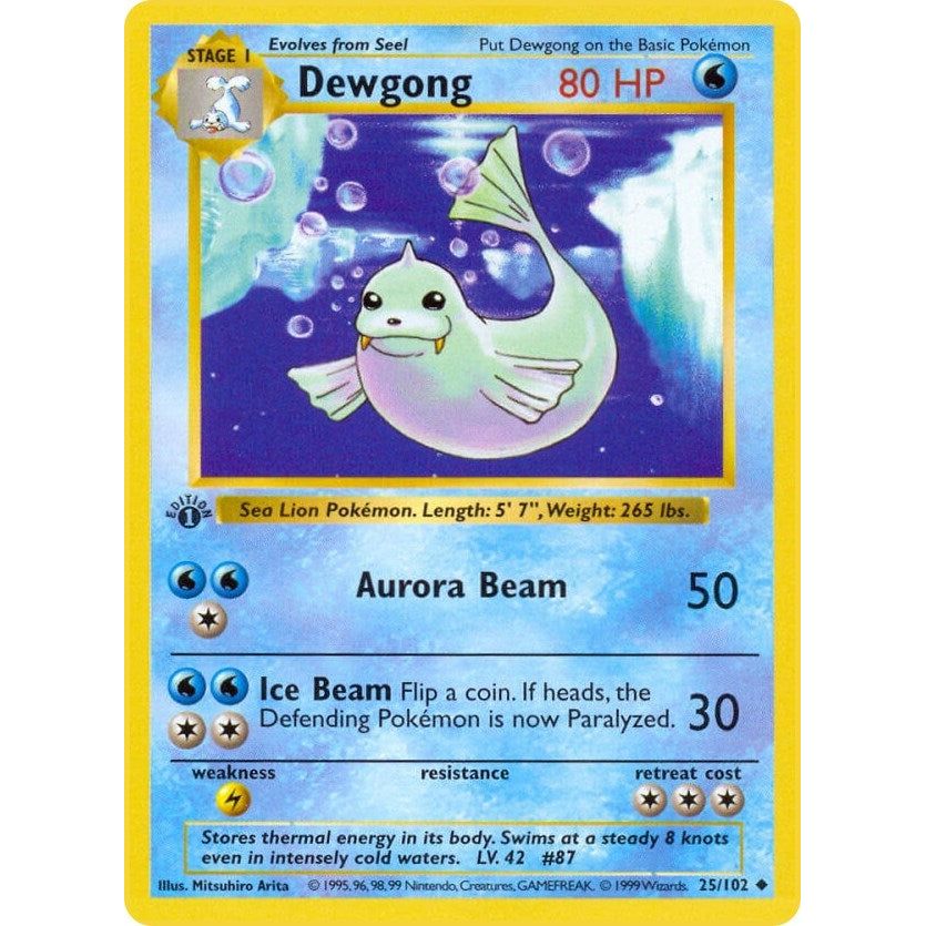 Image for Dewgong (025/102) (BSS) - Pokemon