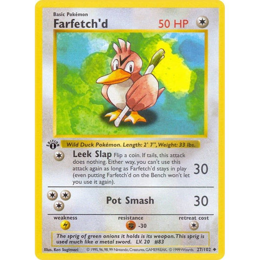 Image for Farfetch'd (027/102) (BSS) - Pokemon