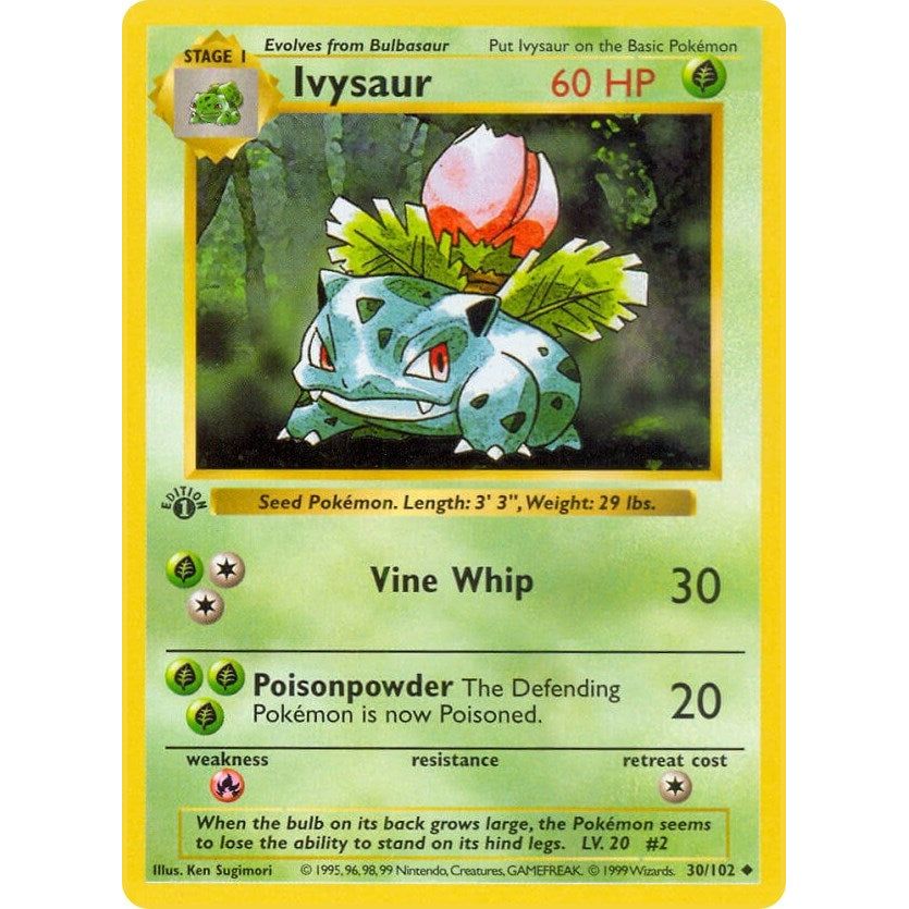 Image for Ivysaur (030/102) (BSS) - Pokemon