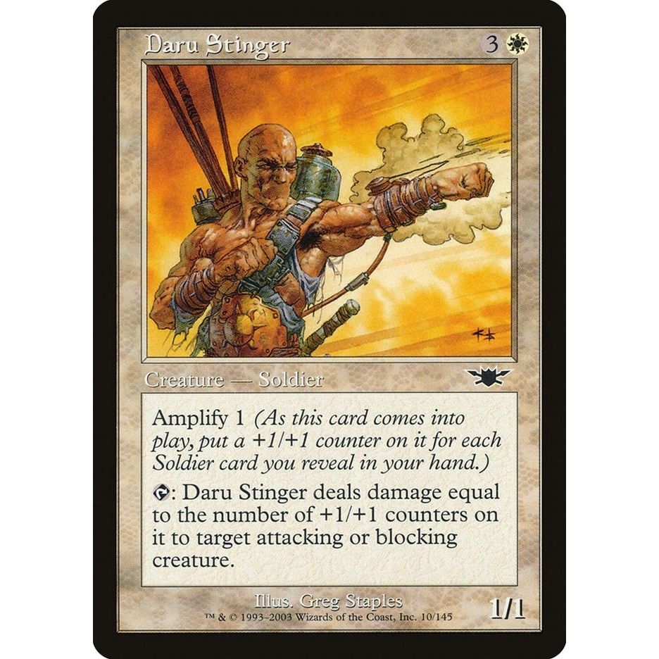 Image for Daru Stinger (10) (LGN) - Magic: The Gathering
