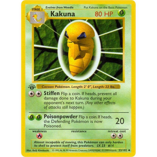 Image for Kakuna (033/102) (BSS) - Pokemon