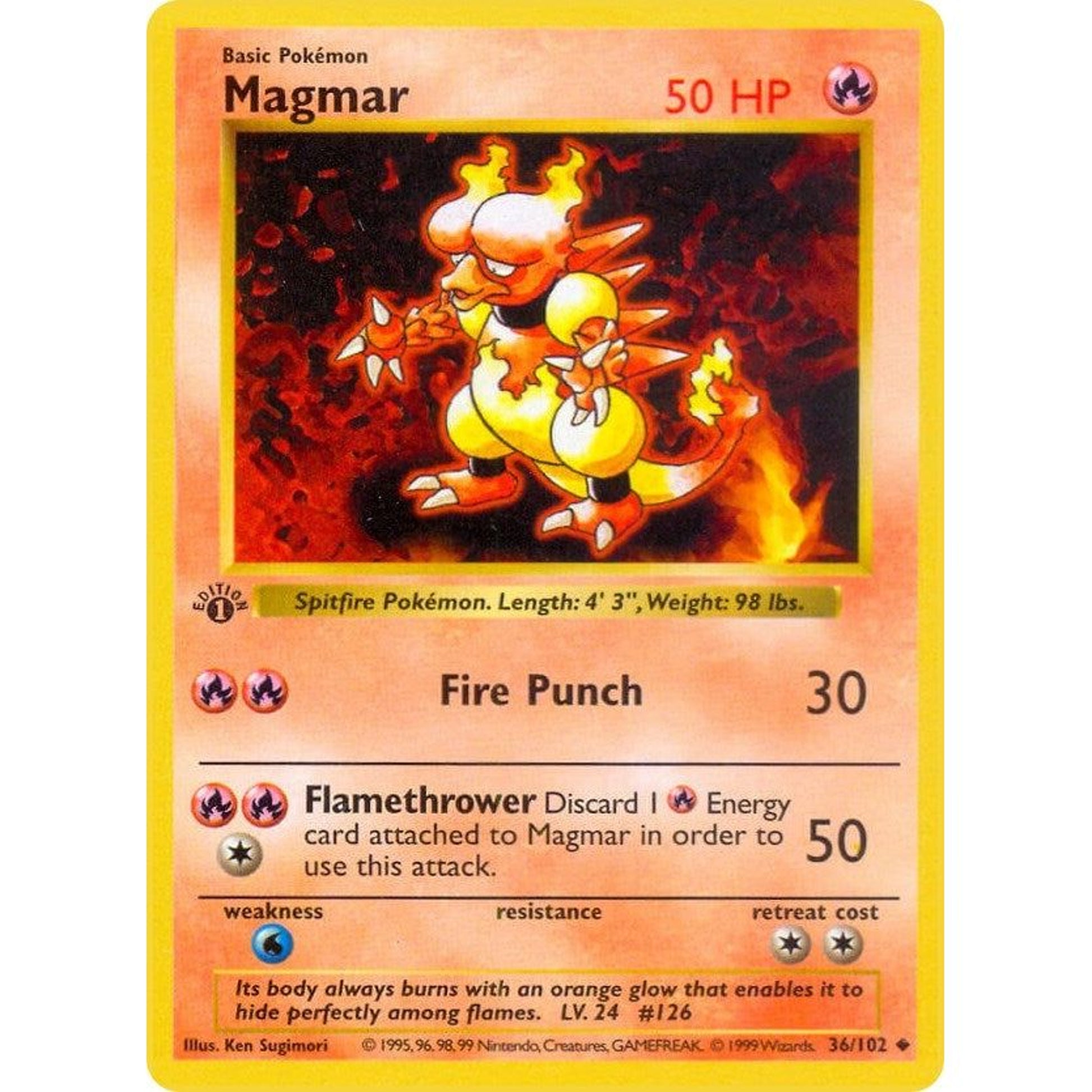 Image for Magmar (036/102) (BSS) - Pokemon