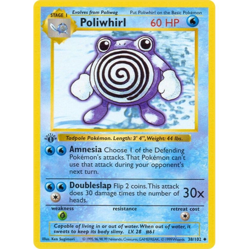 Image for Poliwhirl (038/102) (BSS) - Pokemon