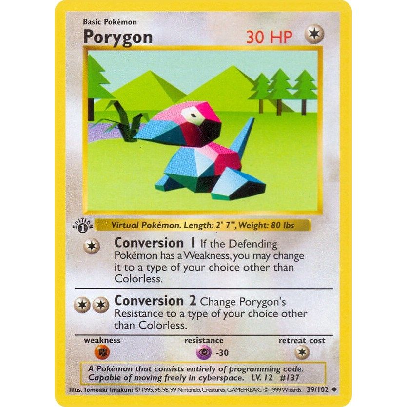 Image for Porygon (039/102) (BSS) - Pokemon