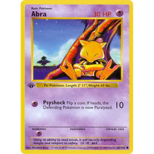 Image for Abra (043/102) (BSS) - Pokemon