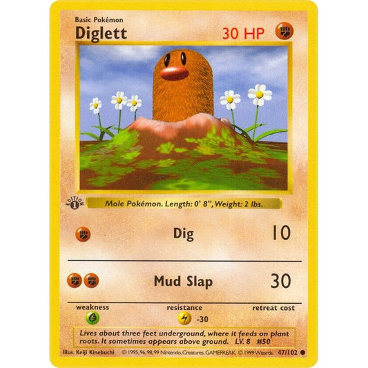 Image for Diglett (047/102) (BSS) - Pokemon