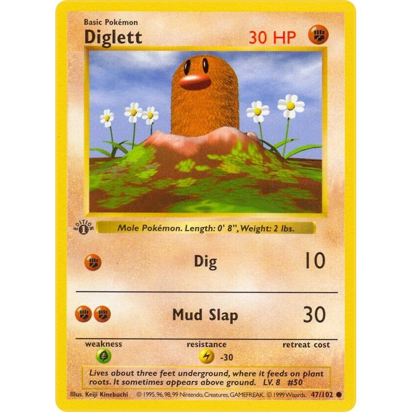 Image for Diglett (047/102) (BSS) - Pokemon