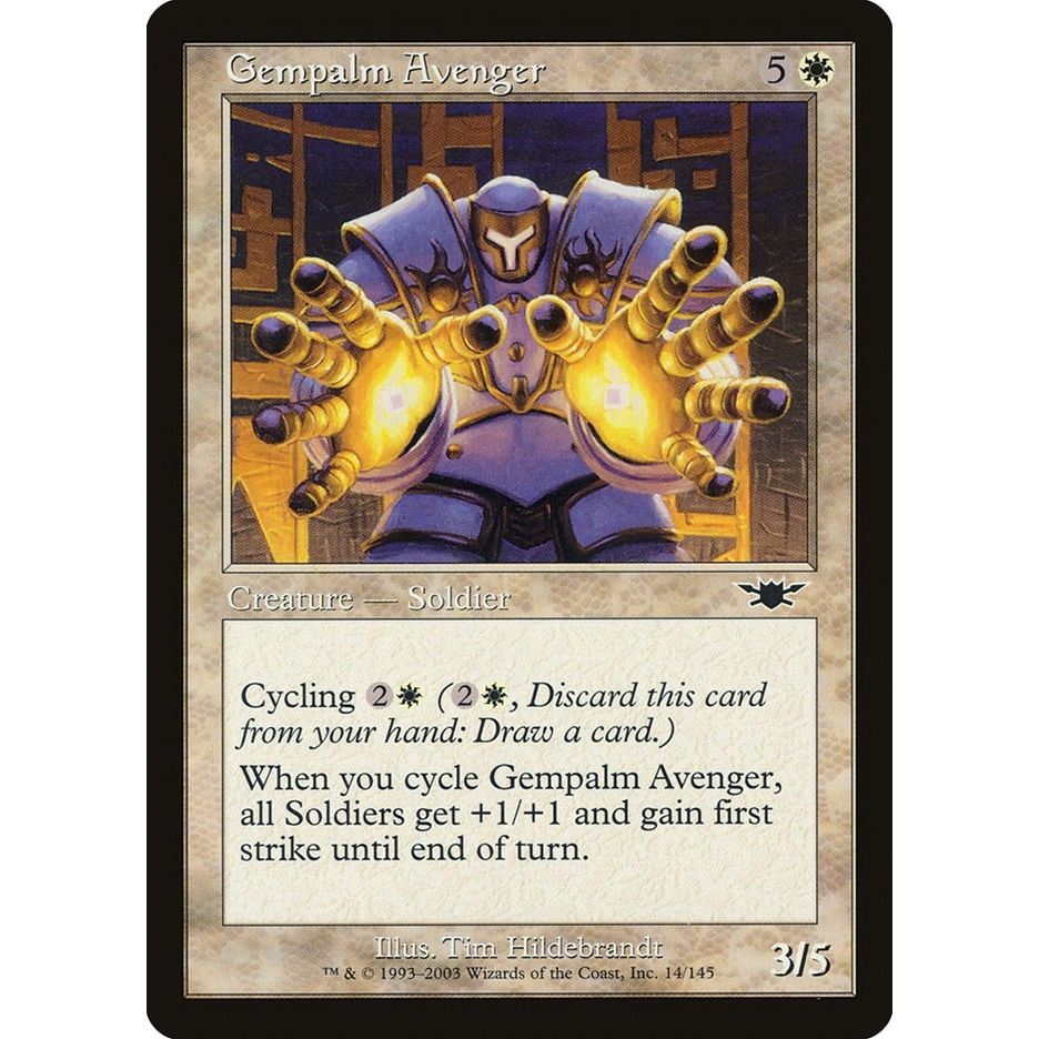 Image for Gempalm Avenger (14) (LGN) - Magic: The Gathering