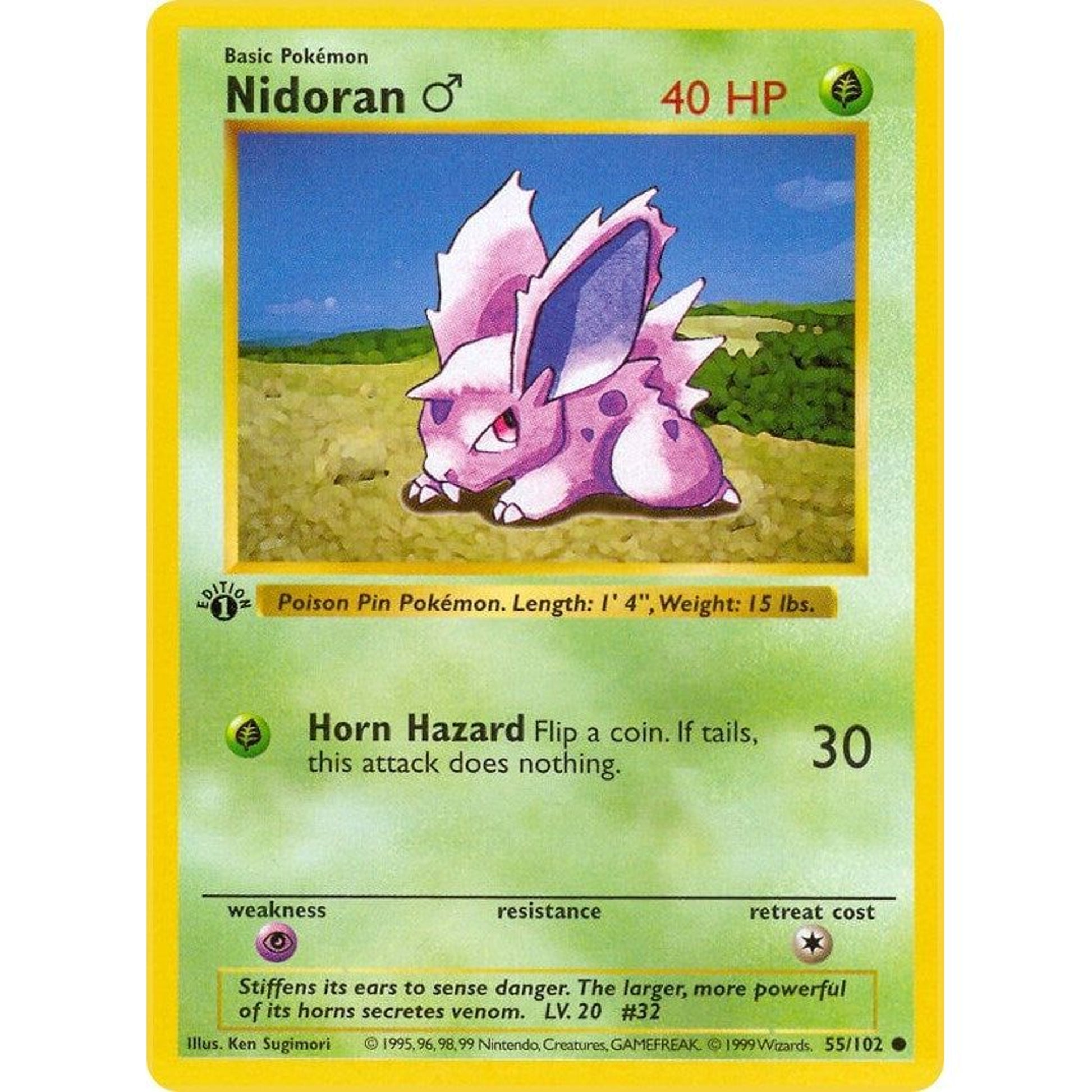 Image for Nidoran M (055/102) (BSS) - Pokemon