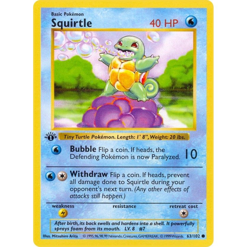 Image for Squirtle (063/102) (BSS) - Pokemon