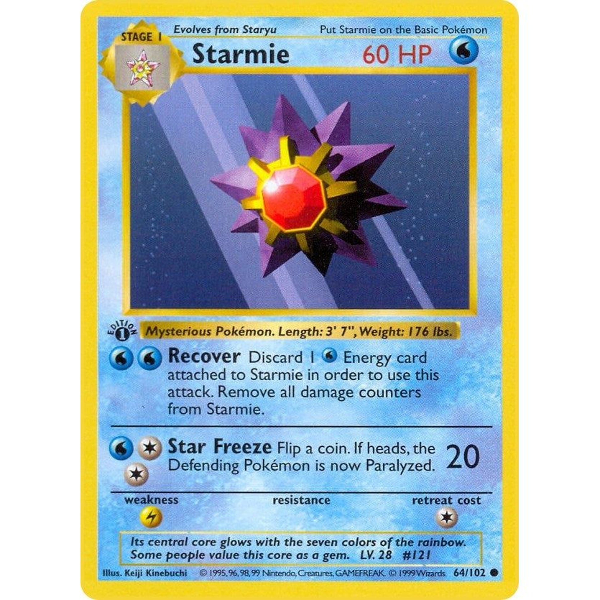 Image for Starmie (064/102) (BSS) - Pokemon