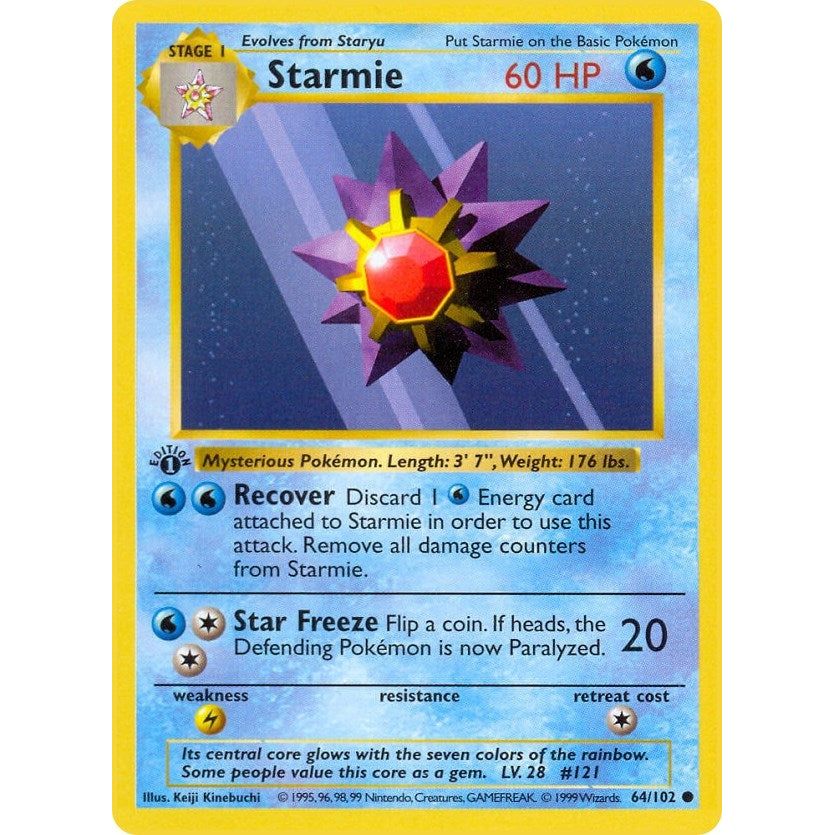 Image for Starmie (064/102) (BSS) - Pokemon
