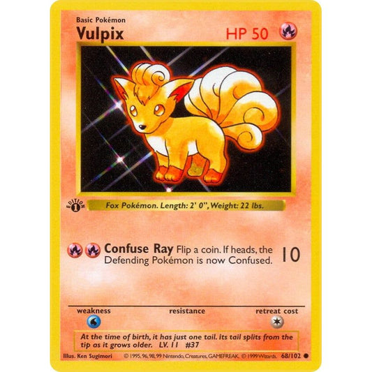Image for Vulpix (068/102) (BSS) - Pokemon
