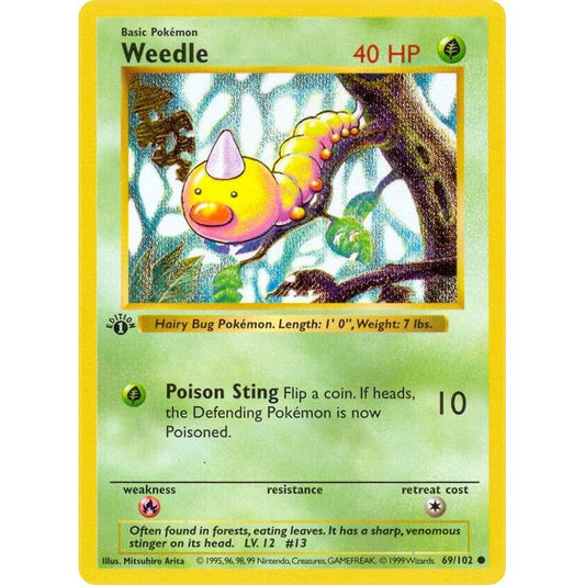Image for Weedle (069/102) (BSS) - Pokemon