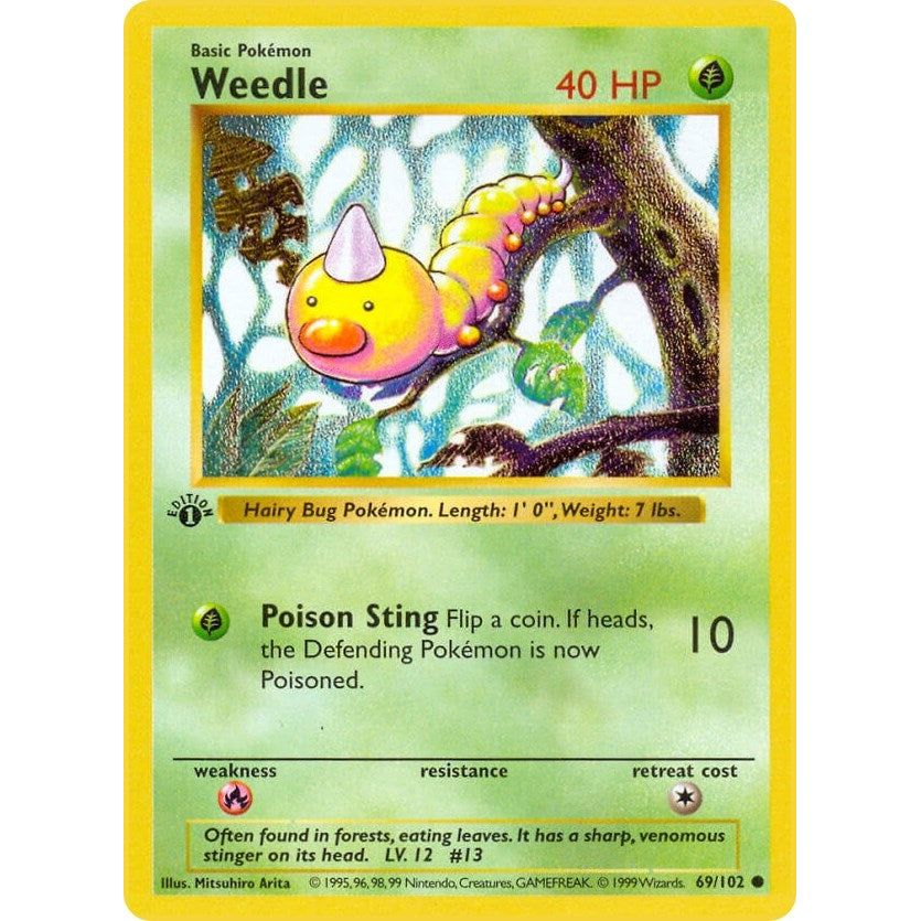 Image for Weedle (069/102) (BSS) - Pokemon