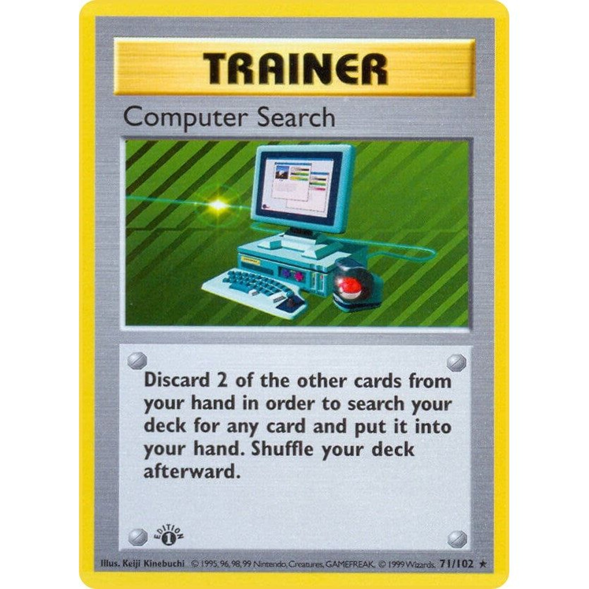 Image for Computer Search (071/102) (BSS) - Pokemon