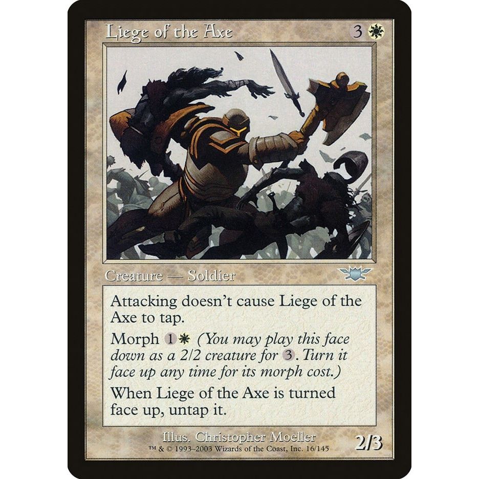 Image for Liege of the Axe (16) (LGN) - Magic: The Gathering