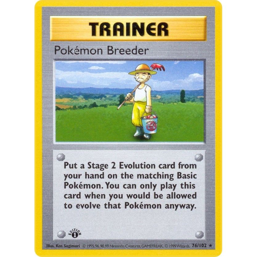 Image for Pokemon Breeder (076/102) (BSS) - Pokemon