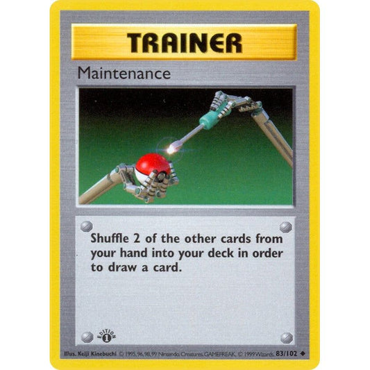 Image for Maintenance (083/102) (BSS) - Pokemon