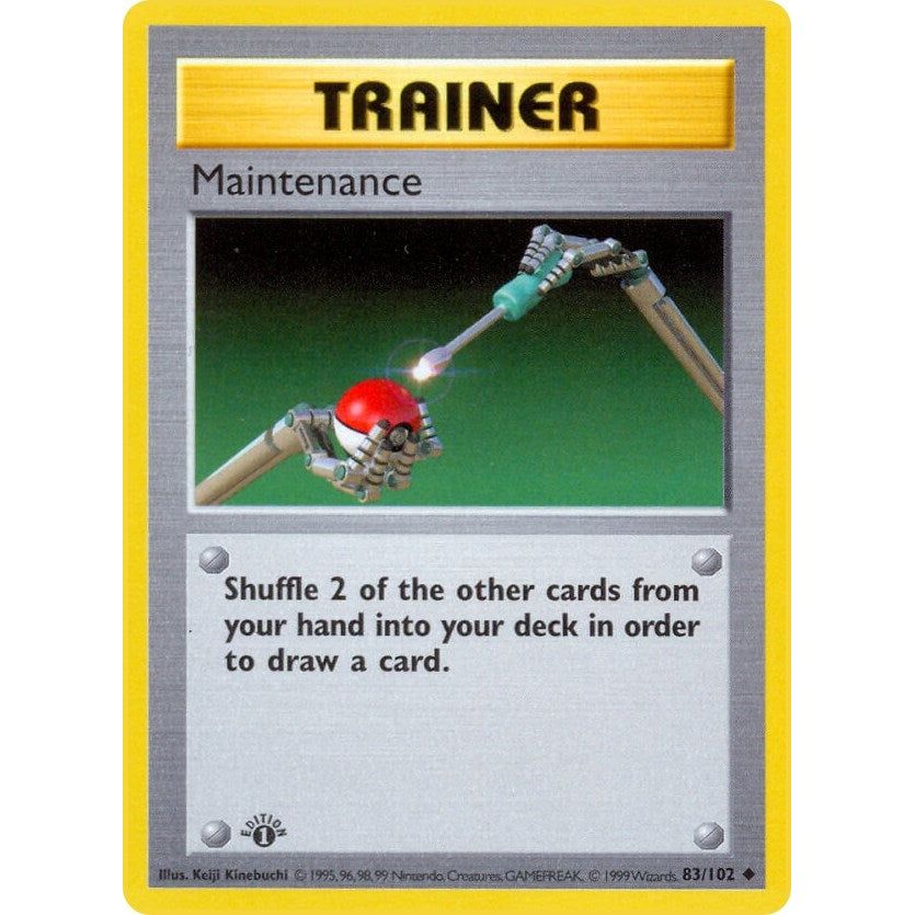 Image for Maintenance (083/102) (BSS) - Pokemon