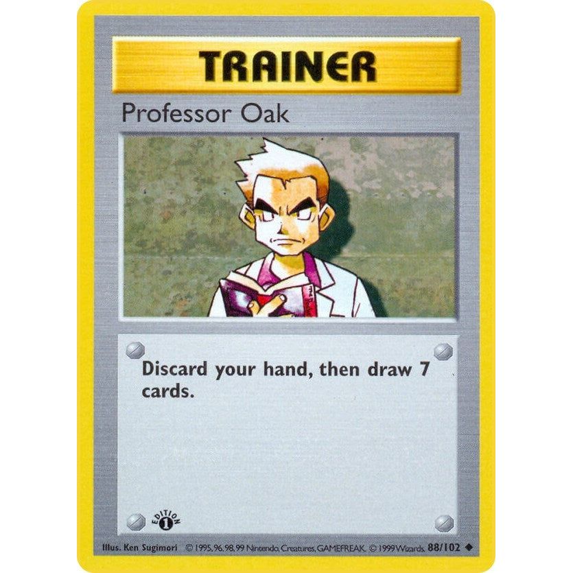 Image for Professor Oak (088/102) (BSS) - Pokemon